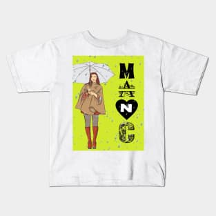 Manc Lass Kids T-Shirt